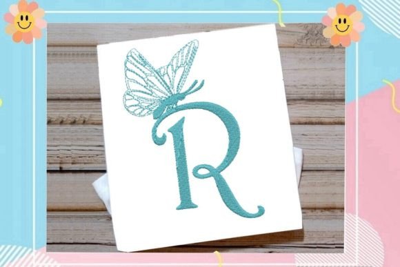 Beautiful Butterfly Letter R Review