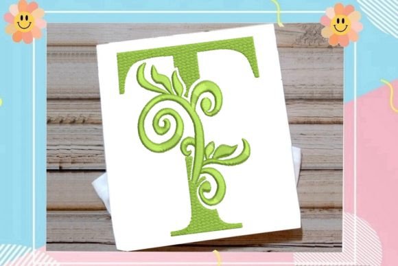 Beautiful Letter T Monogram Review for Boutique Apparel