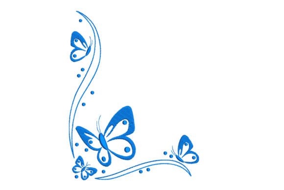 Butterfly Corner Embroidery Design Review