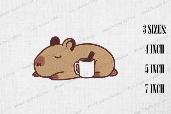 Cute Lazy Capybara Design Review