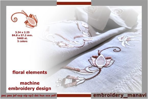 Floral Elements Embroidery Review