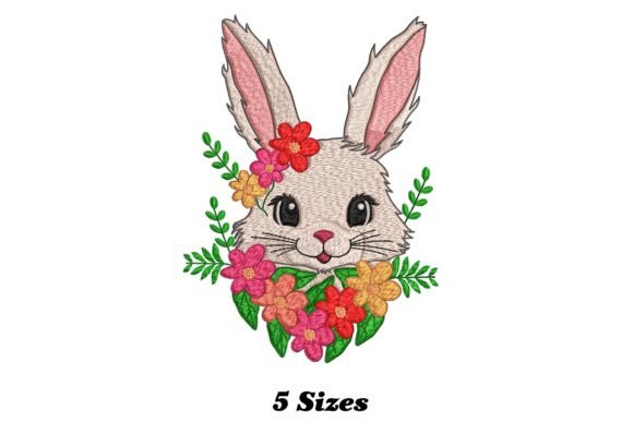 Floral Rabbit Head Embroidery Review