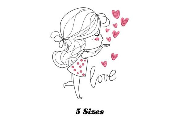 Love Heart Beautiful Cute Girl