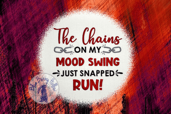 Mood Swing Just Snapped, Run Embroidery Review