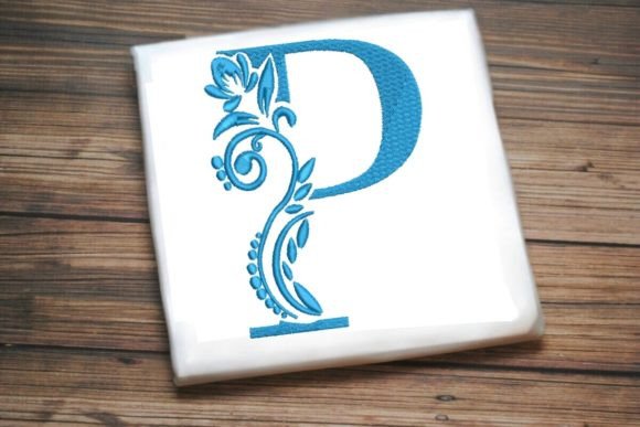 P Letter Elegant Illustrated Alphabet Decoration Review