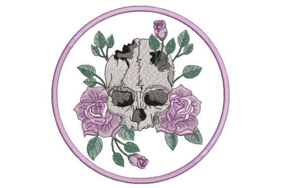 Skull with Roses in Frame Review