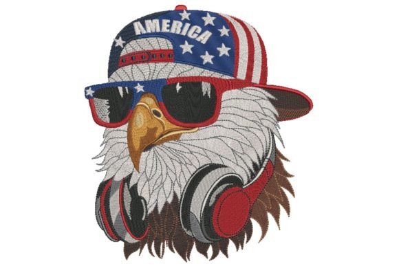 USA Patriotic Eagle Flag 3